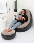 Inflatable Folding Bean Bag Sofa