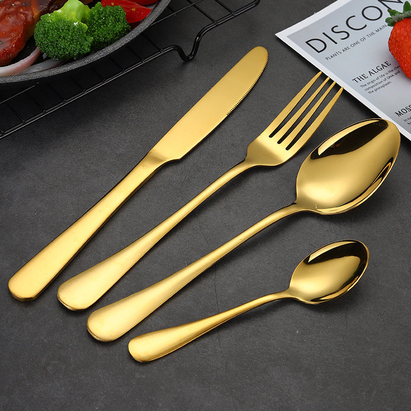 Modern stainless steel cutlery set with elegant contemporary style – Nordadecor
