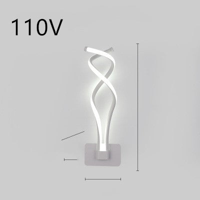 Led wall lamp nordic