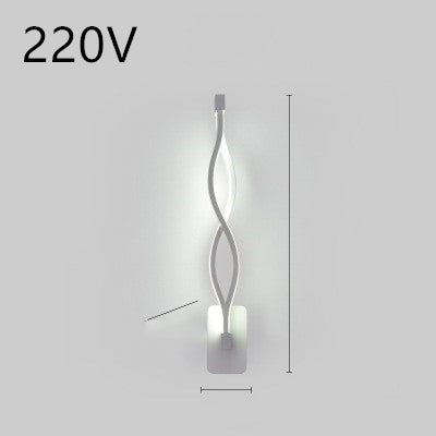 Led wall lamp nordic